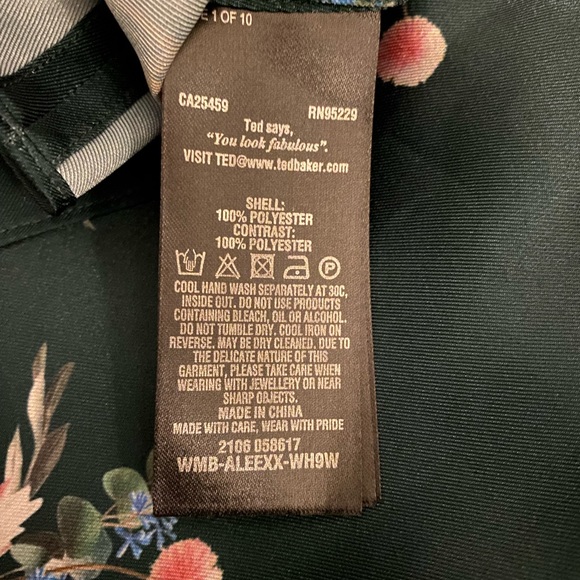 Ted Baker wrap round blouse. - Picture 5 of 5